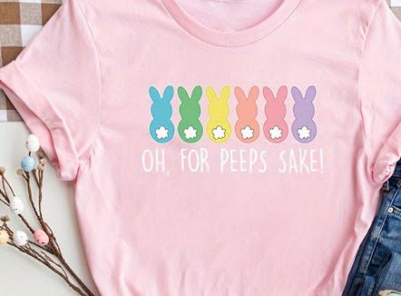 Peeps Pink Short Sleeve